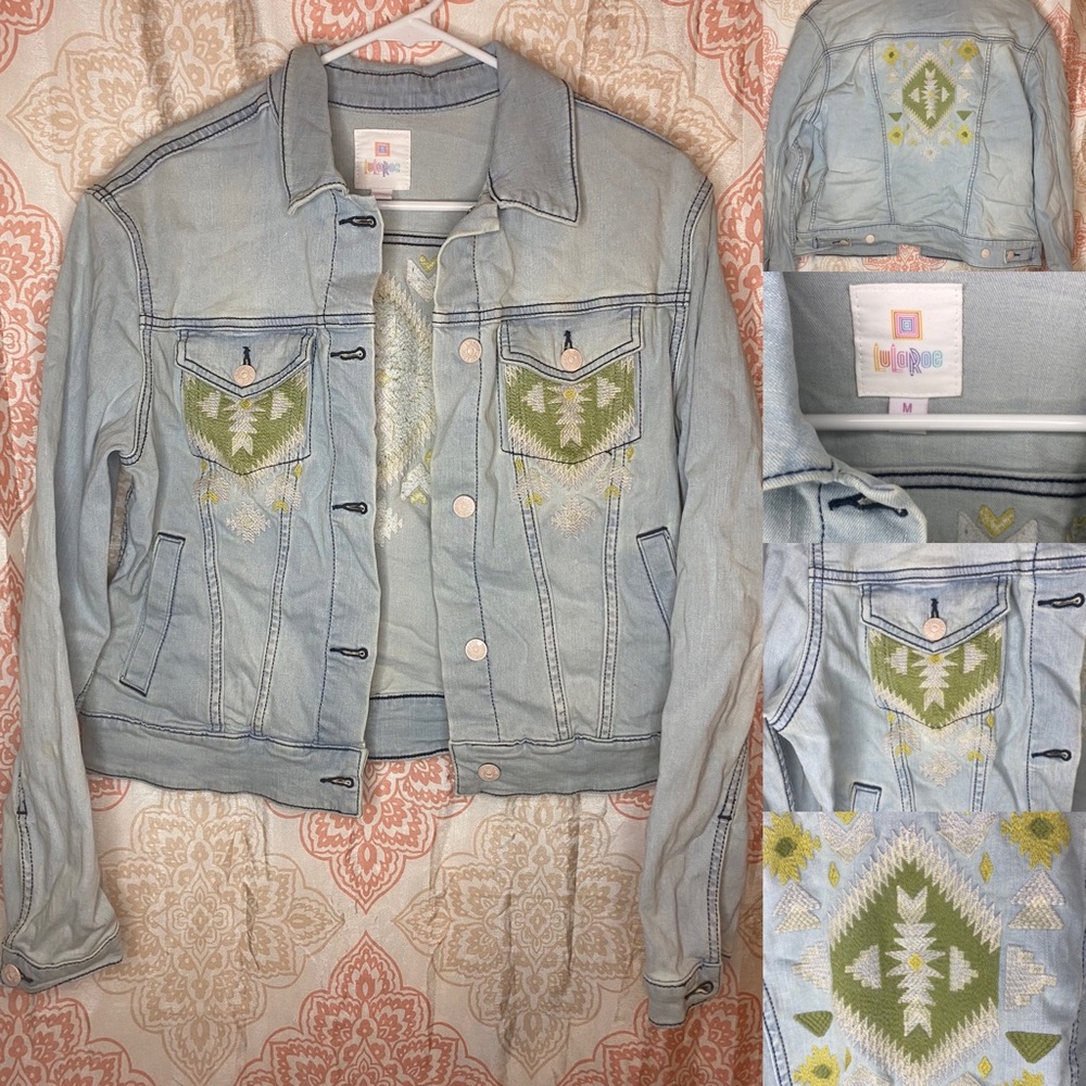 LuLaRoe Harvey Jean Jacket